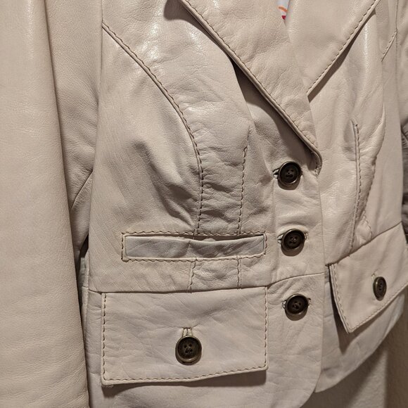 NWT Genuine Leather Wilson Leather Jacket XS - Picture 8 of 14